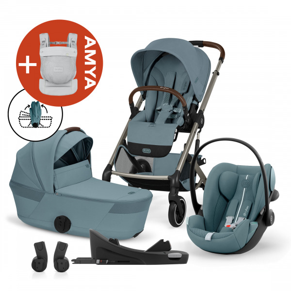 CYBEX Gold Balios 2026 4in1 �sszecsukhat� m�zessel AMYA - Stormy Blue